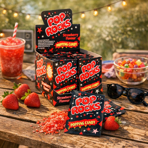 Pop Rocks Strawberry Popping Candy - 50 Packs
