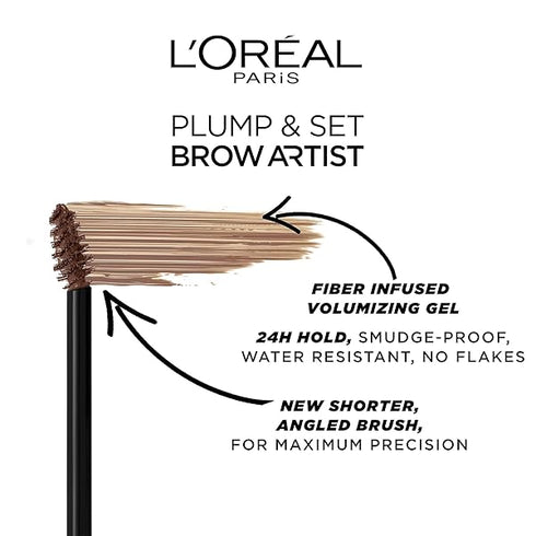 L'Oreal Paris Paris Brow Artist Plump & Set 102 Cool Blonde