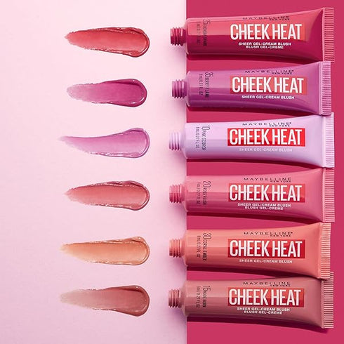 Maybelline Cheek Heat Gel Cream Blush - Nude Burn
