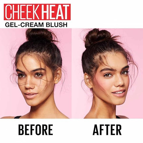 Maybelline Cheek Heat Gel Cream Blush - Nude Burn