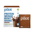 Pilot Protein Weight Reset Shake Rich Chocolate Flavour 770g 14 x 55g sachets | Premium Meal Replacement Shakes | High-Quality Whey Protein with Vitamins & Minerals, Low in Calories, No Added Sugar