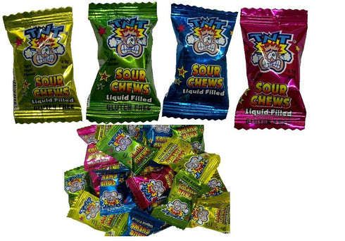 TNT Sour Chews 4.5g - 1kg