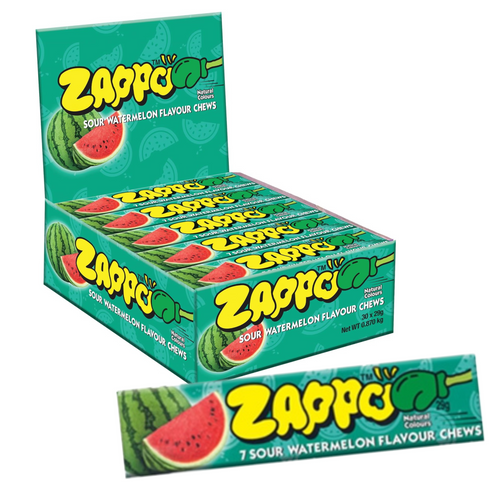 Zappo Chews Watermelon 29g - 30 Packs