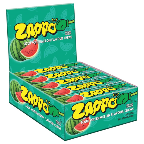 Zappo Chews Watermelon 29g - 30 Packs