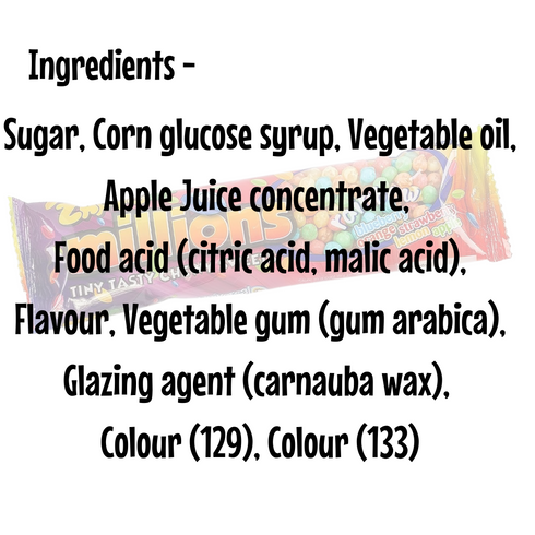 Zappo Millions Rainbow Flavour 75g x 24