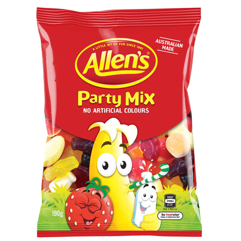 Allens Party Mix 190g - 12 Packs