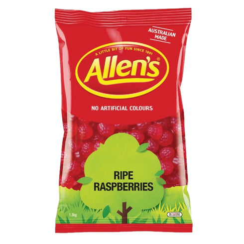 Allens Ripe Raspberries 1.3kg