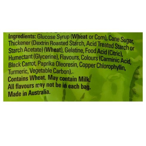 Allens Snakes Alive 1.3kg Bulk Pack No Artificial Colours