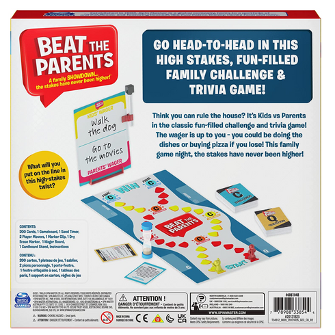 Beat The Parents Board Game