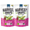 Calbee Harvest Snaps Baked Pea Crisps Salt And Vinegar Flavour 120g x 2 Packs