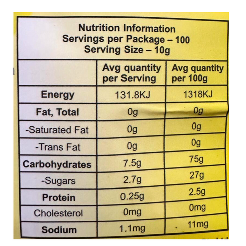 Juicy Jelly Peeled Gummy Banana 1kg