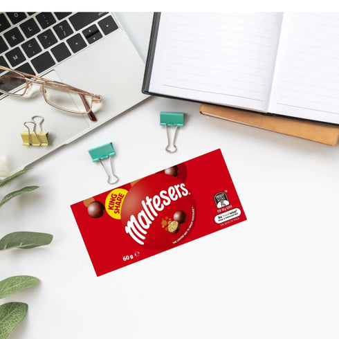 Maltesers King Share Milk Chocolate 60g x 16 Boxes (Mars)