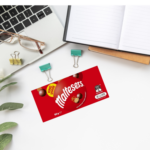 Maltesers King Share Milk Chocolate 60g x 16 Boxes (Mars)