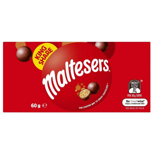 Mars Maltesers King Share Milk Chocolate 60g x 6 Boxes