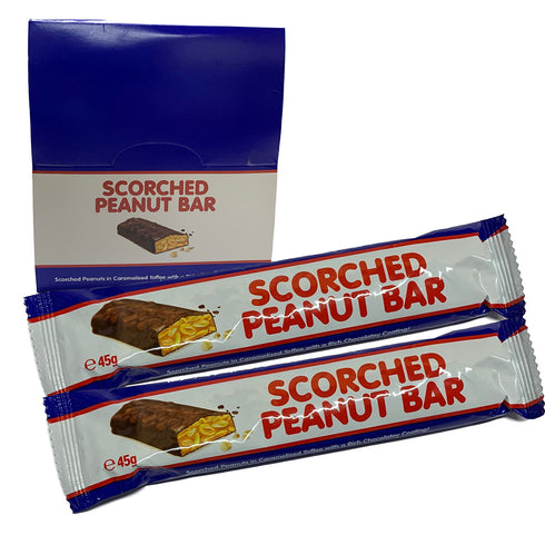 Scorched Peanut Bar 45g - 30 Bar Pack