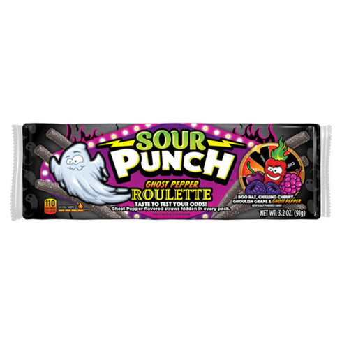 Sour Punch Roulette Candy Ghost Pepper 91g (3.2oz)