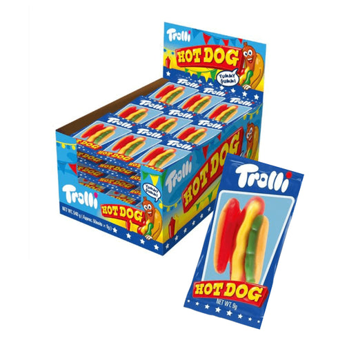 Trolli Hot Dog 9g - 60 Piece Pack