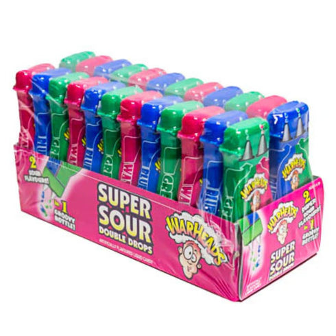 Warheads Super Sour Double Drops 30ml - 24 Pack