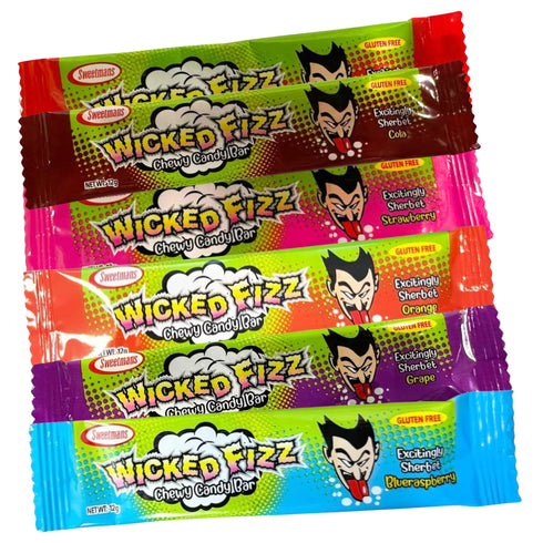 Wicked Fizz Assorted Flavours - 60 Pack