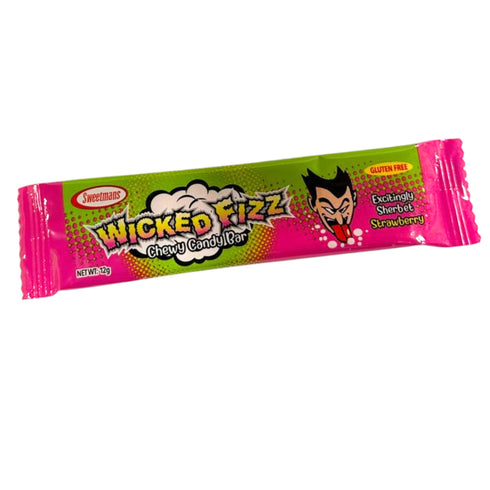 Wicked Fizz Strawberry - 72 Chews