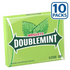 Wrigleys Doublemint Chewing Gum 10 Pack 15 Sticks Each