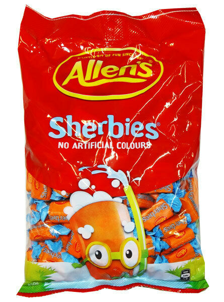 Allens Sherbies Chews 850g