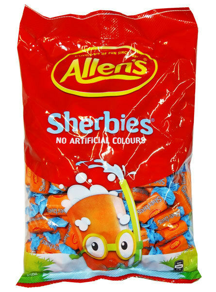 Allens Sherbies Chews 850g