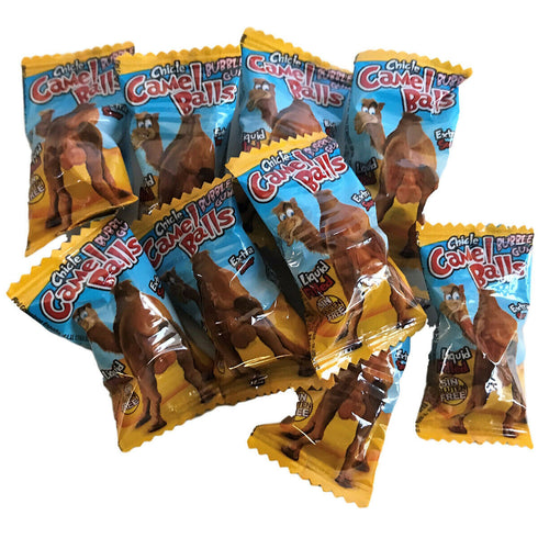 Fini Camel Balls 5g Liquid Filled Extra Sour Bubble Gum - 200 Pack (Gluten Free)