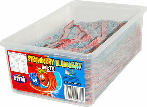 Fini Strawberry Blueberry 1.2 kg (150 Belts )