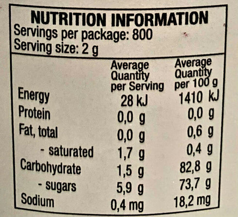 Vidal Fizz Gum Balls 1.6kg (800)