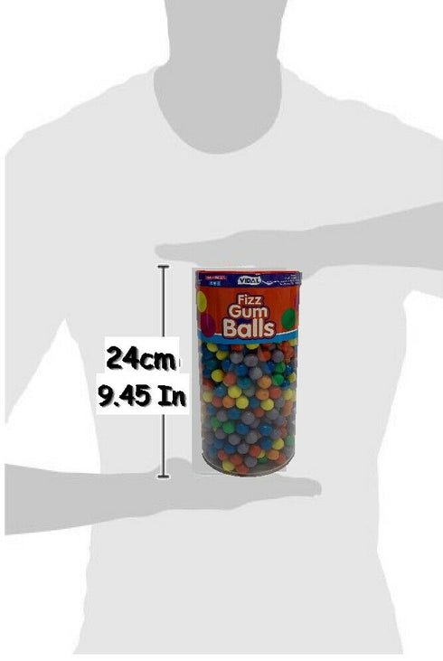 Vidal Fizz Gum Balls 1.6kg (800)