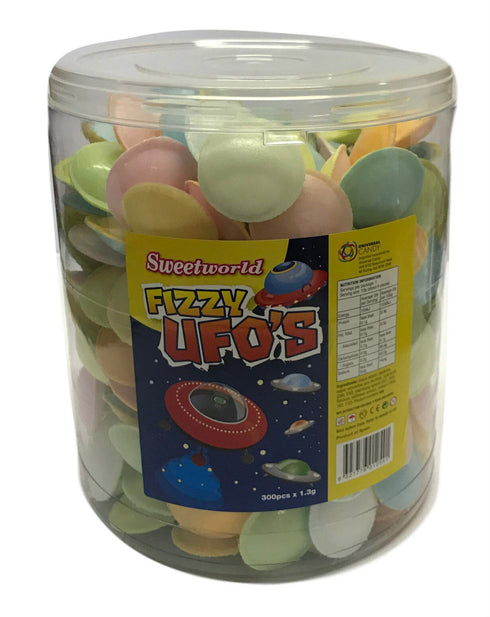 UFO Fizzy Flying Saucer 300 Pieces