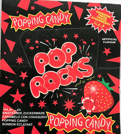 Pop Rocks Strawberry Popping Candy - 50 Packs
