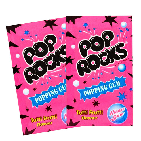 Pop Rocks Popping Gum - 50 Packs Tutti Fruitti