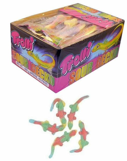 Trolli Sour Gecko 19g - 40 Piece Pack
