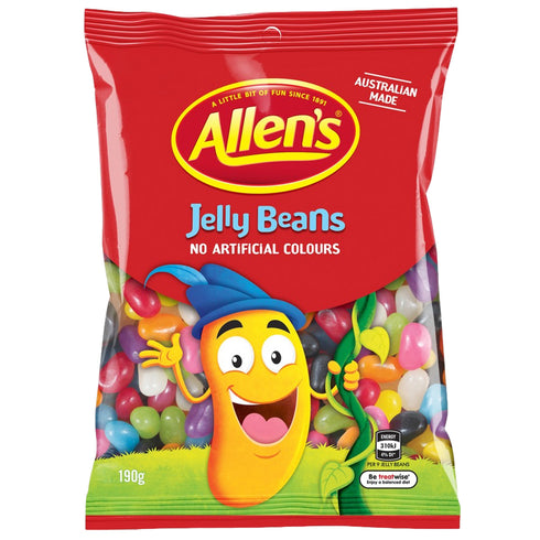 Allens Jelly Beans 190g - 12 Packs