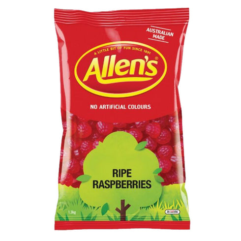 Allens Ripe Raspberries 1.3kg