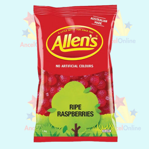 Allens Ripe Raspberries 1.3kg