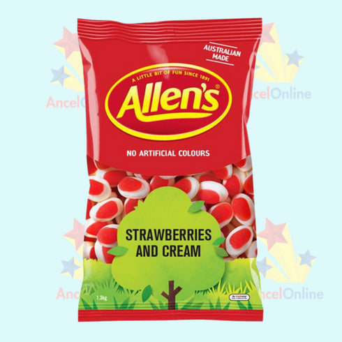 Allens Strawberry And Cream 1.3kg