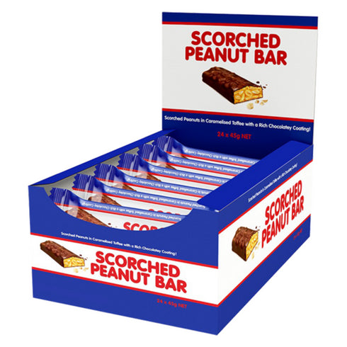Scorched Peanut Bar 45g - 30 Bar Pack