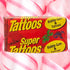 Super Tattoos Bubble Gum 5.5g x 200 Piece Pack