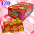 Super Tattoos Bubble Gum 5.5g x 200 Piece Pack