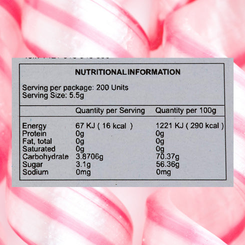 Super Tattoos Bubble Gum 5.5g x 200 Piece Pack