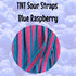 TNT Sour Strap Blue Raspberry 1.4kg - 200 Straps