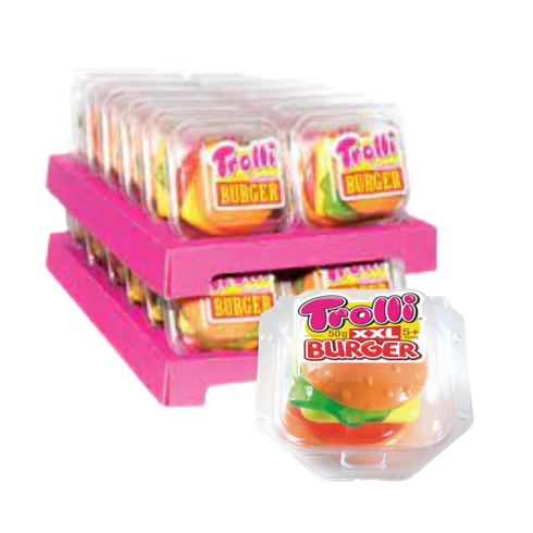 Trolli XXL Burger 50g - 24 Piece Pack