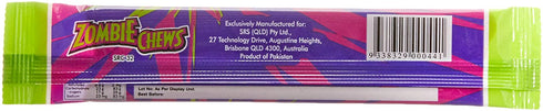 Zombie Chews Sour Grape 28g - 60 Bar Pack