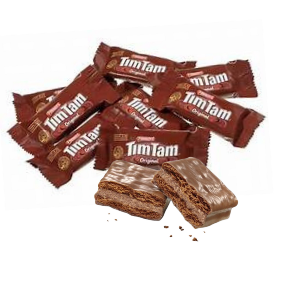 Tim Tam Original Chocolate Biscuit 18g x 150 individually Wrapped Port ...