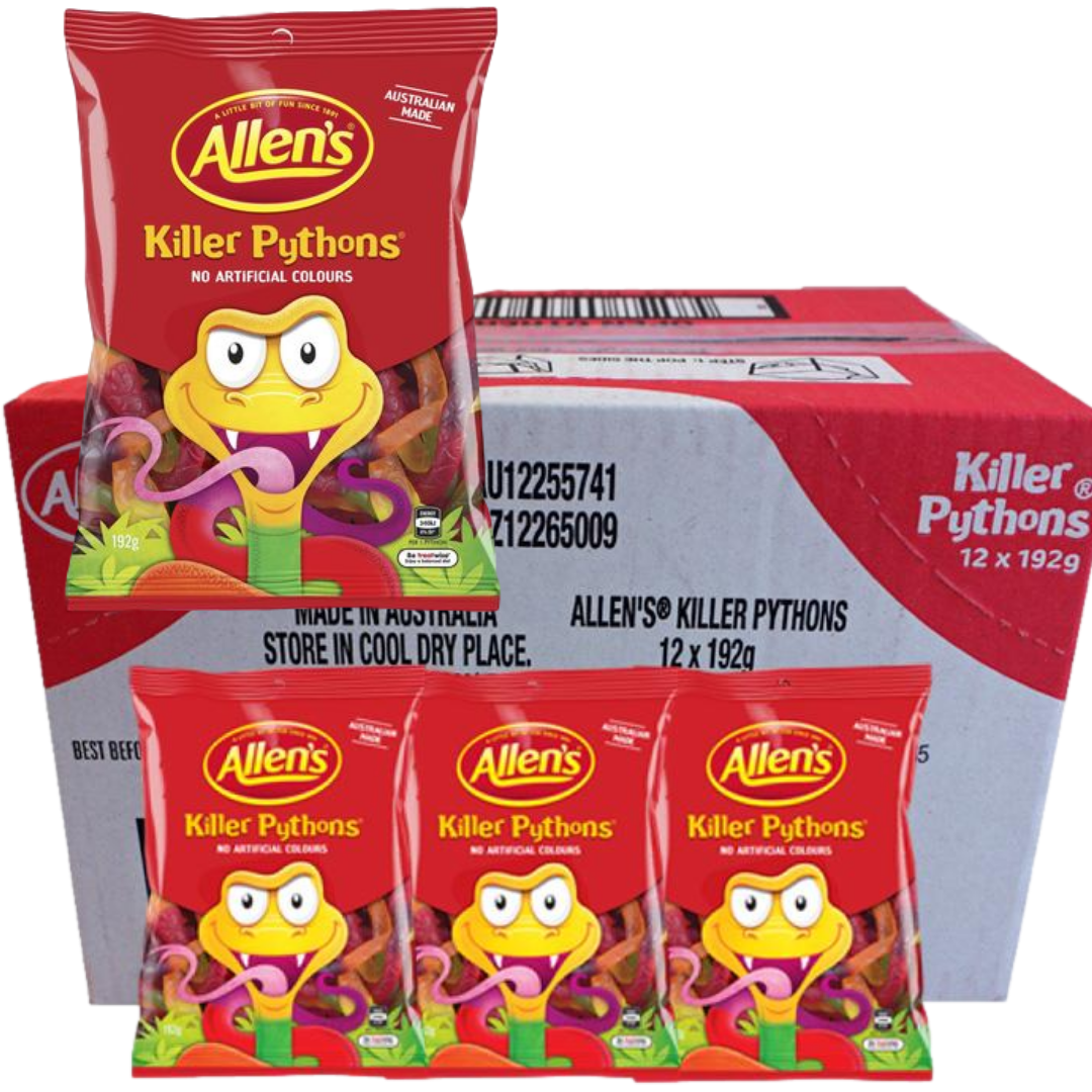 Allens Killer Python 192g - 12 Packs – showbagsgalore