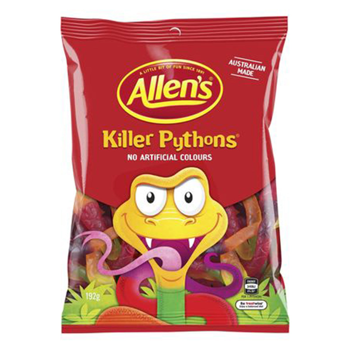 Allens Killer Python 192g - 12 Packs – showbagsgalore